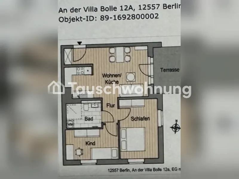 Tauschwohnung: 3-Zimmer-Neubau Wohnung in Berlin,Treptow-Köpenick, tauschen — photo 1